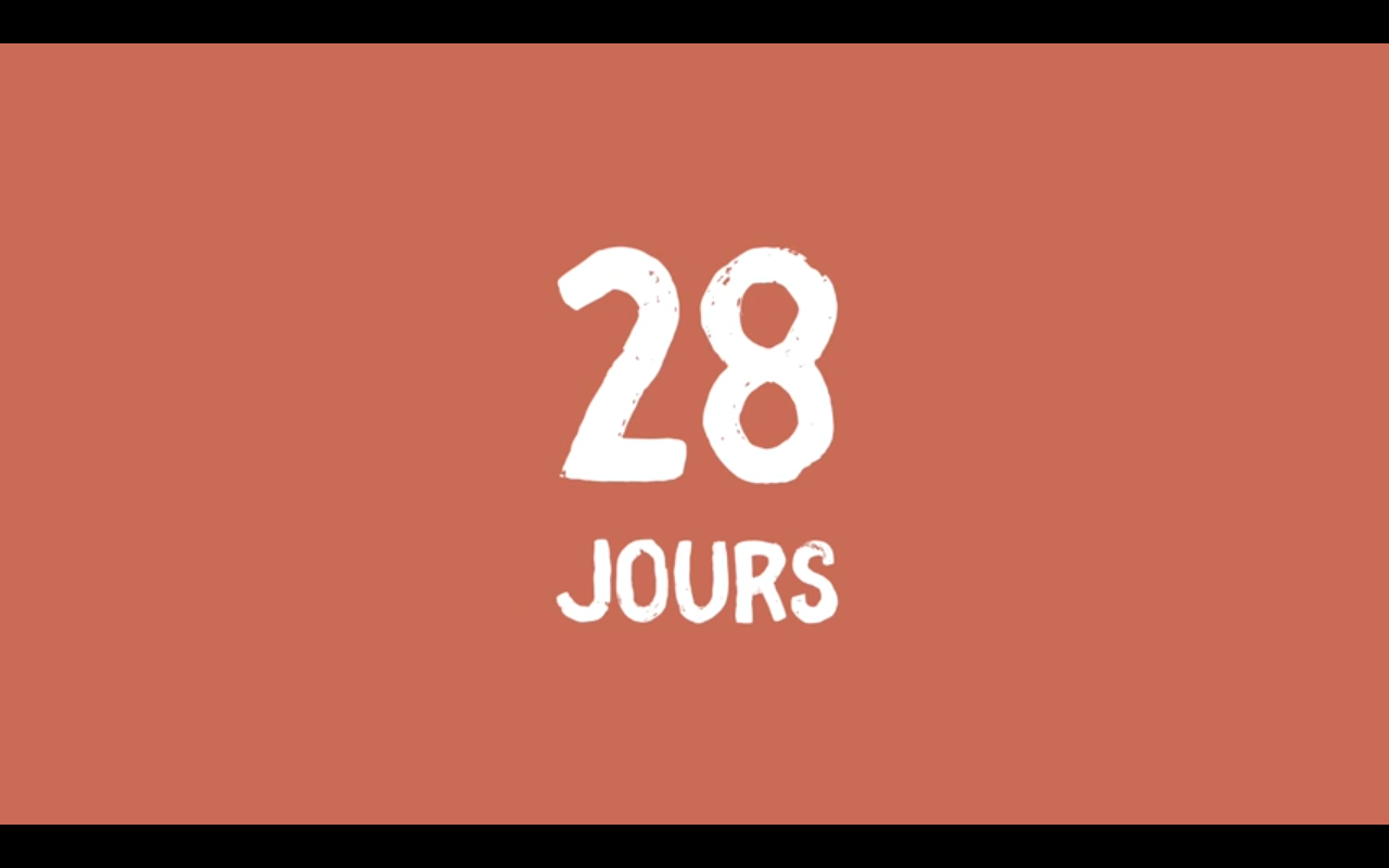 28 JOURS DE LA VIE D&rsquo;UNE FEMME