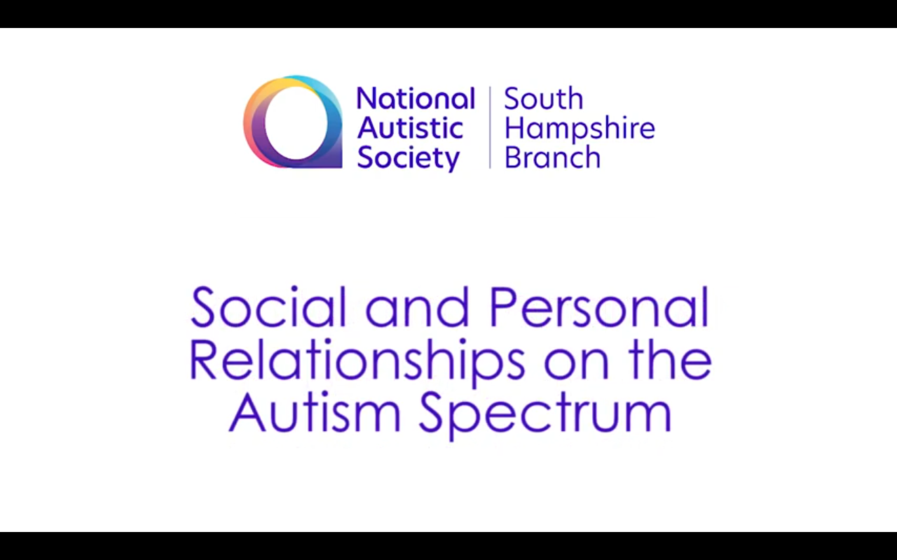 AUTISM SPECTRUM & RELATIONSHIPS