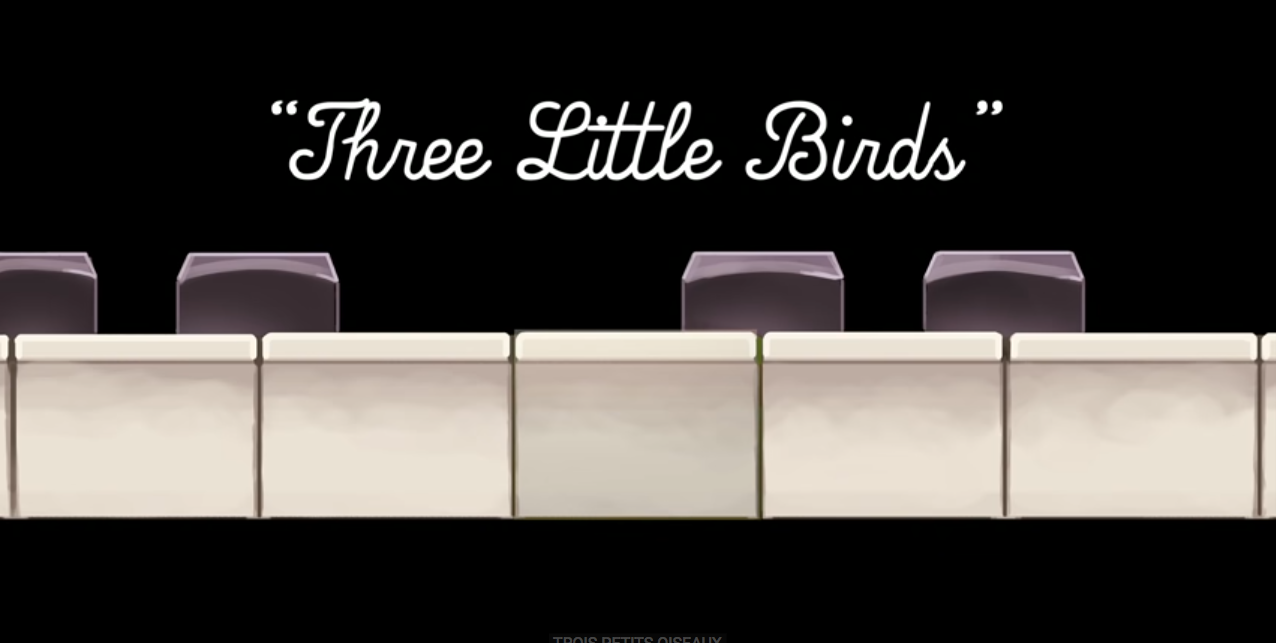 THREE LITTLE BIRDS… AROUND THE WORLD