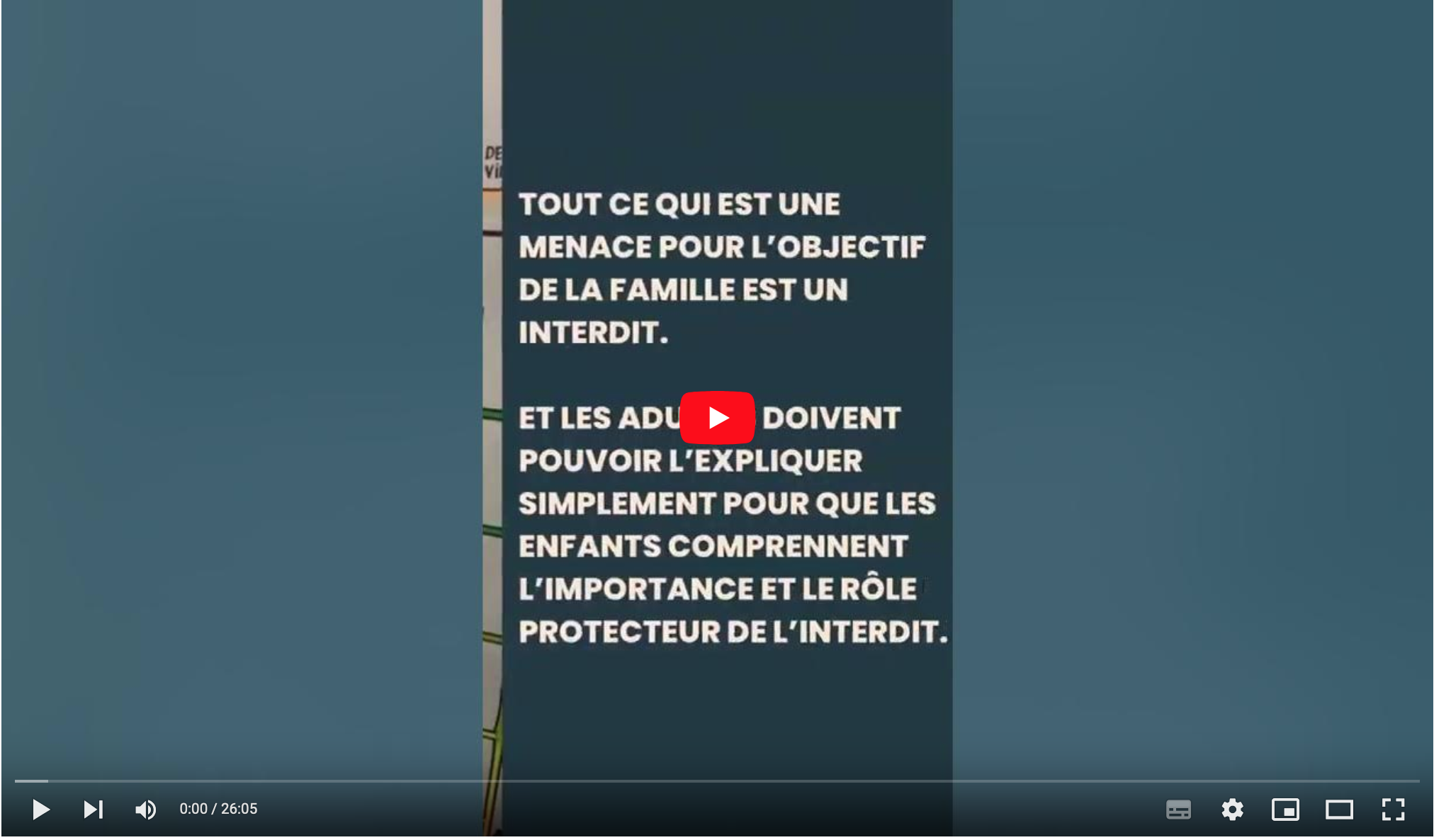DE LA FAMILLE, DES CADRES…ET DE LA SÉCURITÉ