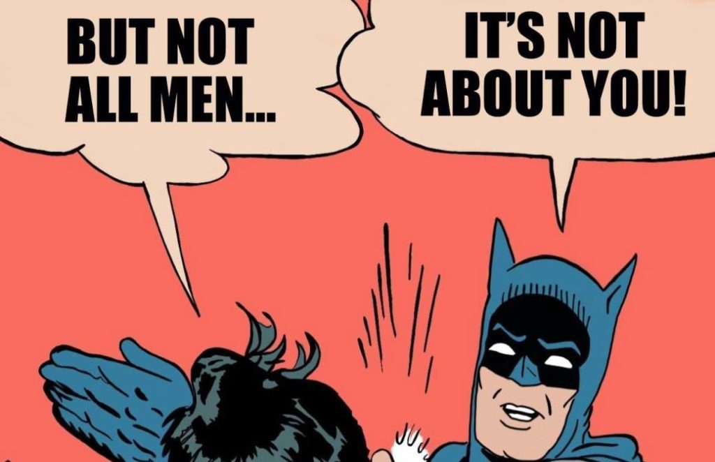 #Not all men